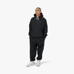 Nike Solo Swoosh Fleece Pullover Hoodie Black / White 5