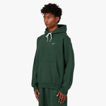 Nike Solo Swoosh Pullover Hoodie Fir / White 2