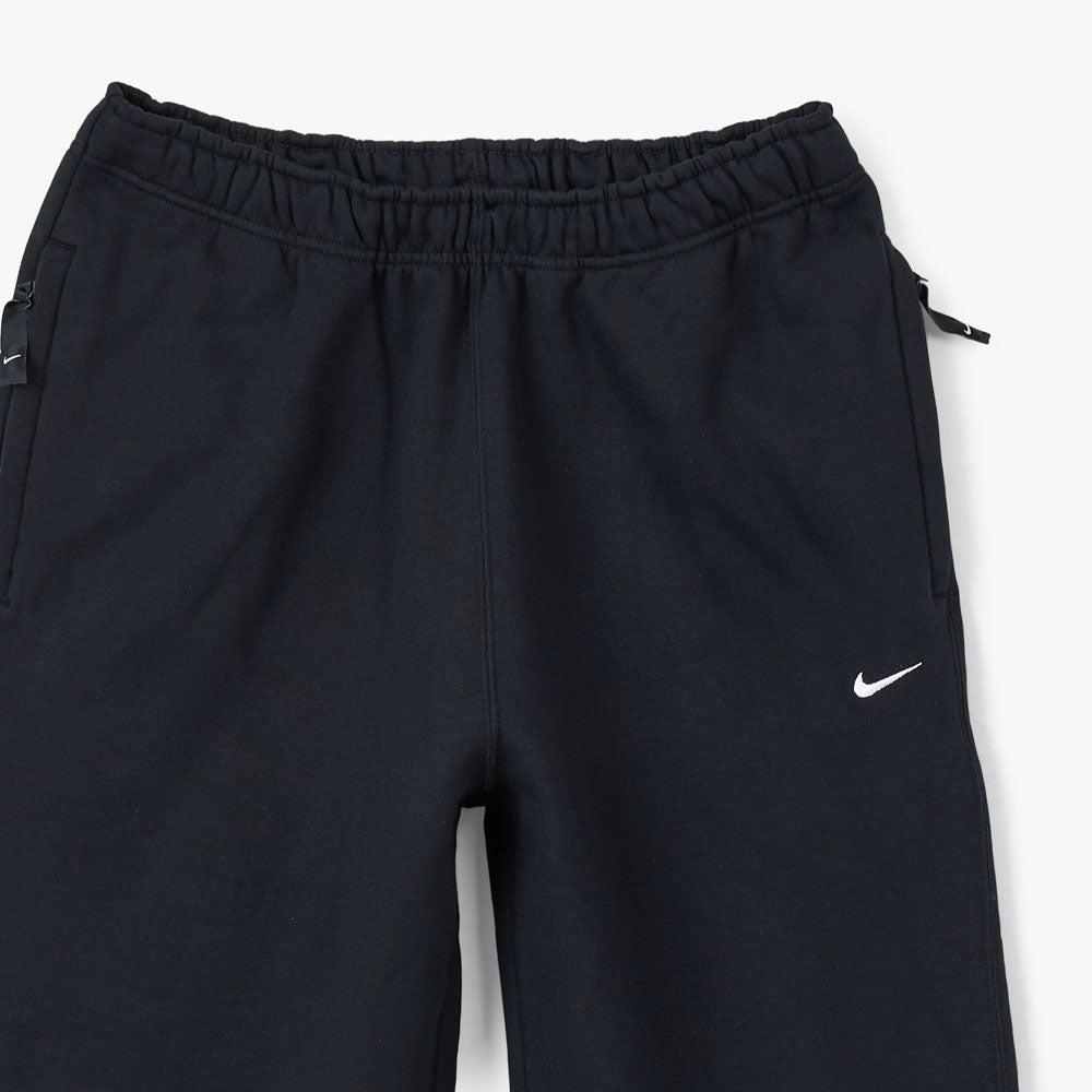 Nike Solo Swoosh Fleece Pants Black White
