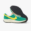 Nike Women's Waffle Debut Stadium Green / Opti Yellow - Sail - Low Top  2
