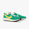 Nike Women's Waffle Debut Stadium Green / Opti Yellow - Sail - Low Top  3