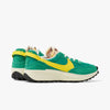Nike Women's Waffle Debut Stadium Green / Opti Yellow - Sail - Low Top  4