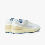Jordan Women's 2 Retro Low Summit White / Varsity Red - Ice Blue - Low Top  4