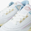 Jordan Women's 2 Retro Low Summit White / Varsity Red - Ice Blue - Low Top  7