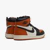 Jordan 1 Retro High OG Black / Sail - Starfish - Low Top  4