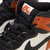 Jordan 1 Retro High OG Black / Sail - Starfish - Low Top  7