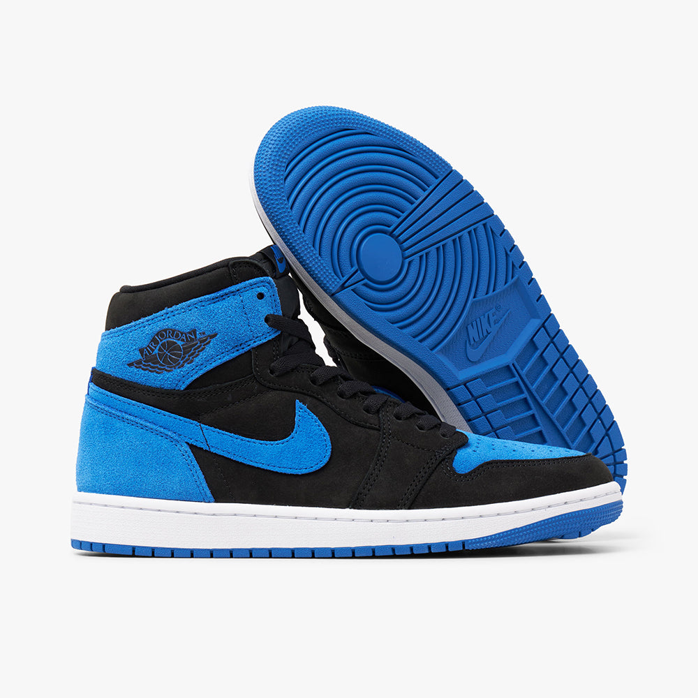 Nike black and blue high best sale tops