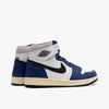 Jordan 1 Rétro High OG Blanc / Noir / Gris neutre - Bleu royal profond   4