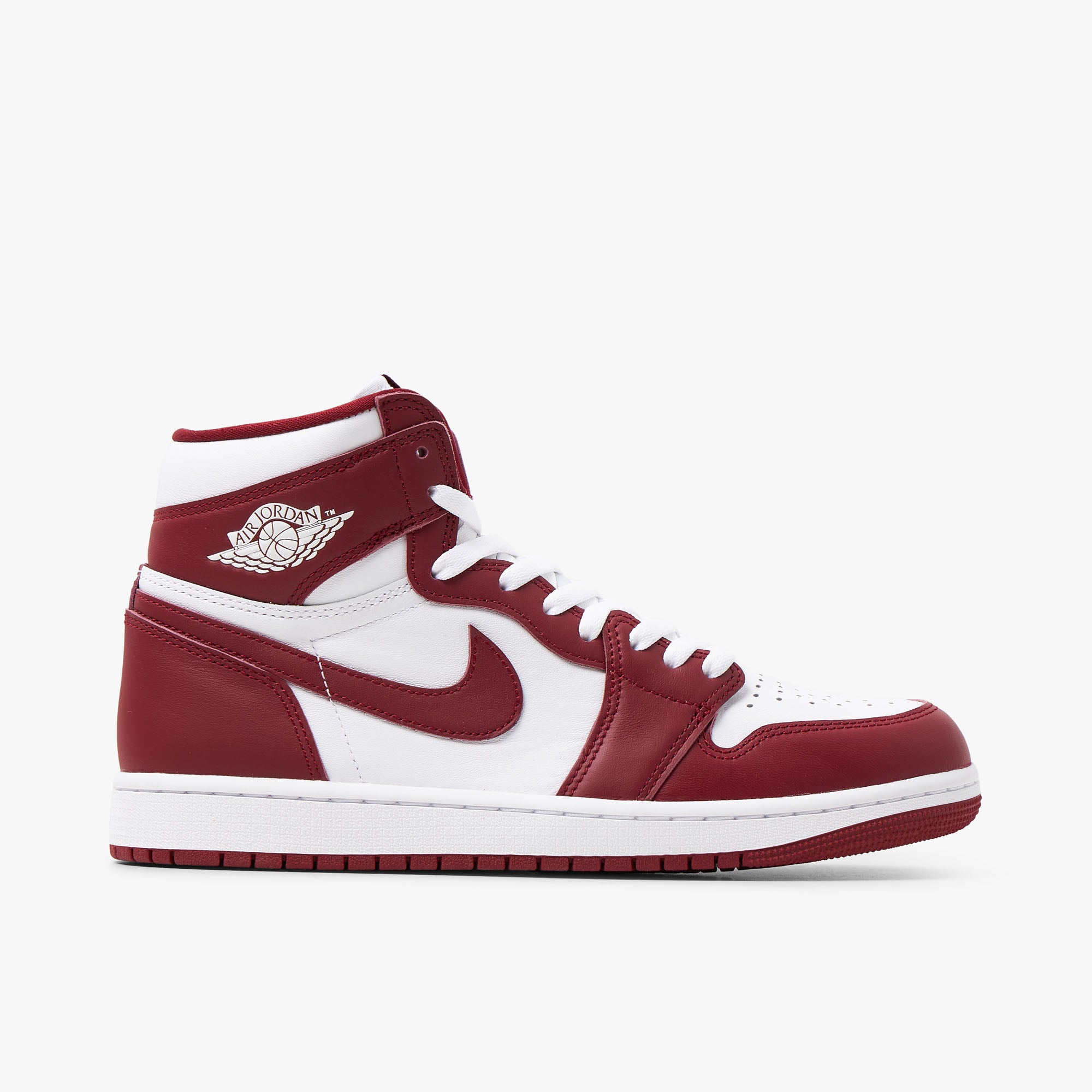 Jordan 1 Retro High OG Remastered White / Team Red - High Top  1