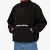 Fucking Awesome Cut Off Quarter Zip Polar Fleece / Black 4