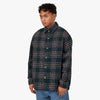 Fucking Awesome Less Heavyweight Flannel Shirt Green / Purple 2