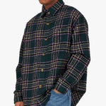 Fucking Awesome Less Heavyweight Flannel Shirt Green / Purple 4