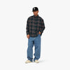Fucking Awesome Less Heavyweight Flannel Shirt Green / Purple 6