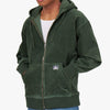 Fucking Awesome Corduroy Zip-Up Hoodie / Green 4