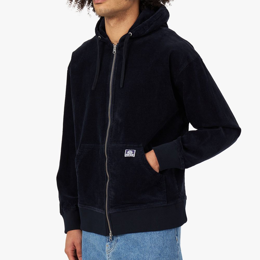 Fucking Awesome Corduroy Zip Hoodie Navy Livestock