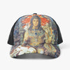 Fucking Awesome Throne Rhinestone Snapback Hat / AOP 2