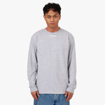 Fucking Awesome Little Stamp Long Sleeve T-shirt / Heather Grey 1