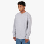 Fucking Awesome Little Stamp Long Sleeve T-shirt / Heather Grey 2