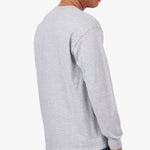 Fucking Awesome Little Stamp Long Sleeve T-shirt / Heather Grey 5