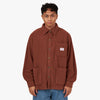 Fucking Awesome Polar Fleece Overshirt / Brown 1