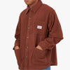 Fucking Awesome Polar Fleece Overshirt / Brown 4