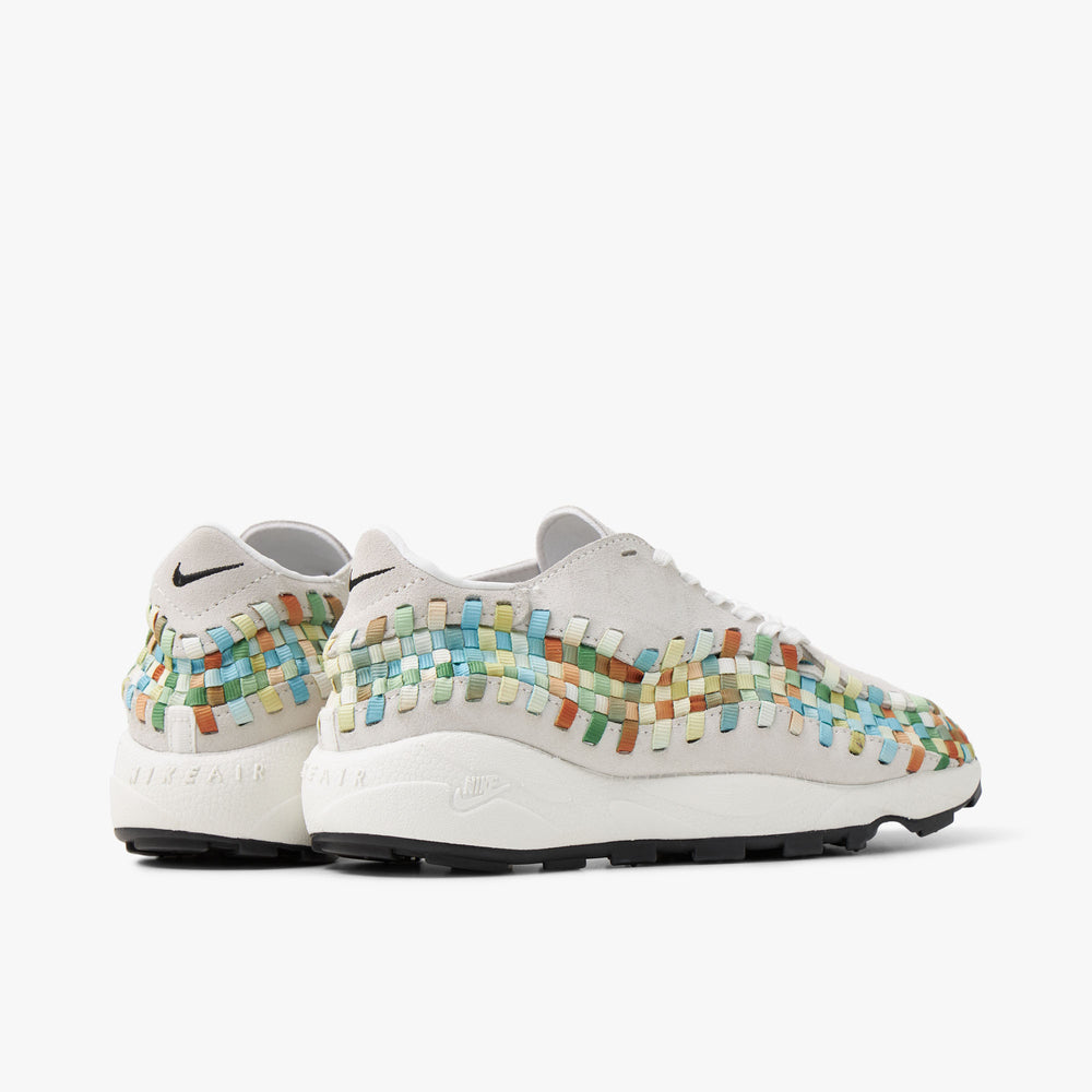 Nike Women s Air Footscape Woven Summit White Black Sail