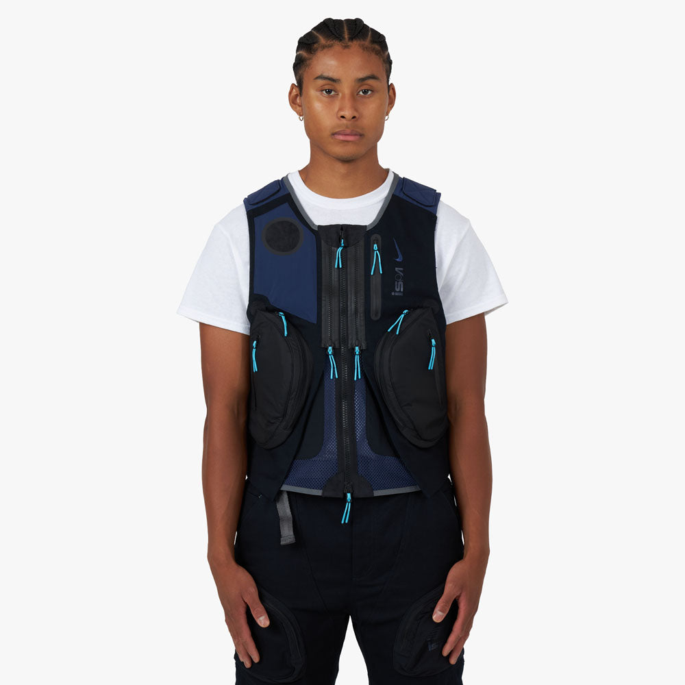 Nike ISPA Vest 2.0 Black / Midnight Navy - Iron Grey 1