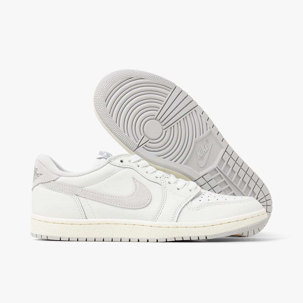 Jordan 1 retro clearance low white neutral grey