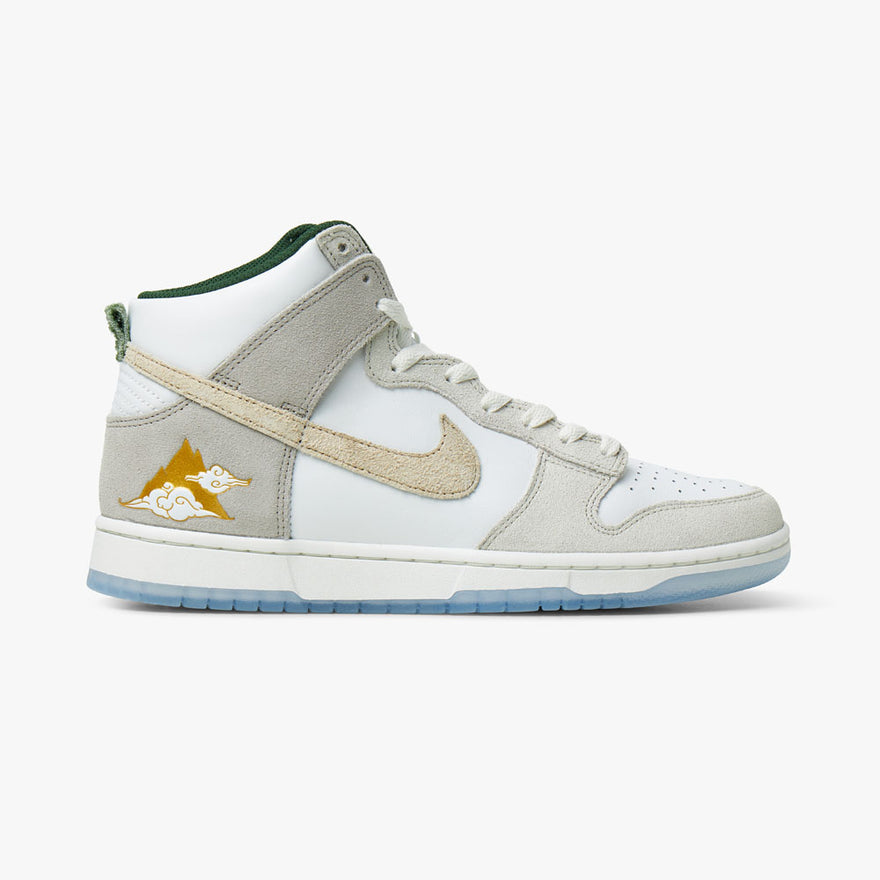 Nike Dunk High PRM Summit White / Desert Ore - Light Bone