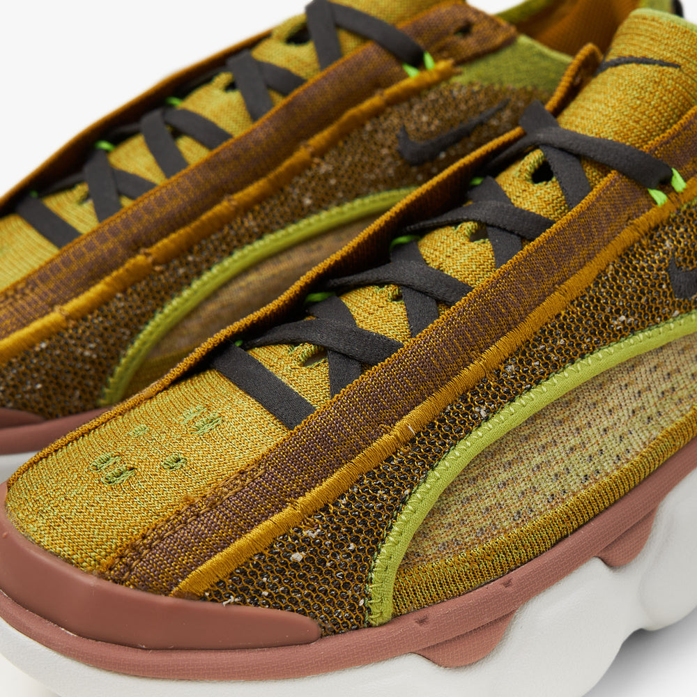 Nike Flyknit Bloom Pear Dk Smoke Grey Bronzine pour femme Livestock