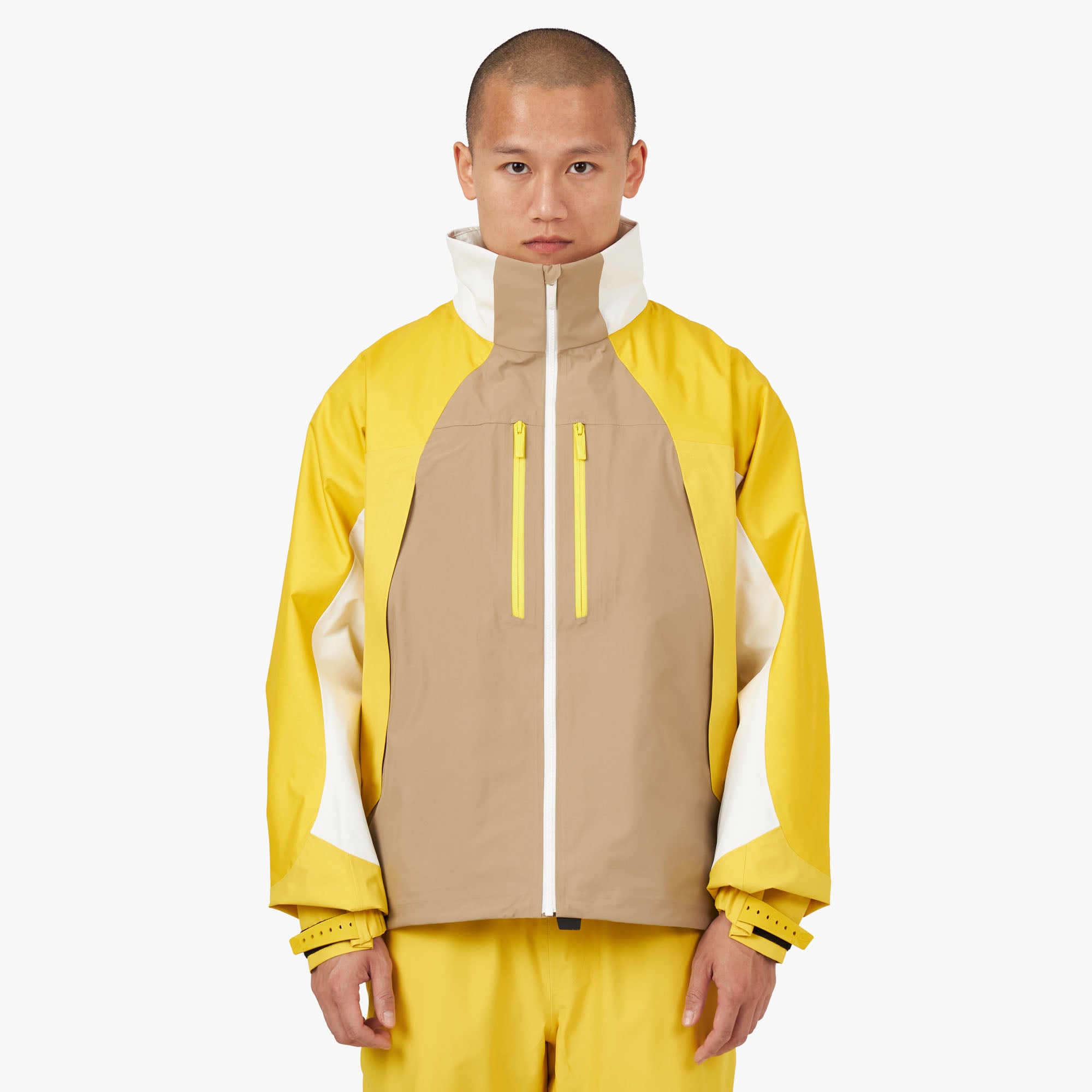 Nike NOCTA x L Art Balaclava Tech Jacket HD Khaki Vivid Sulfur Sail