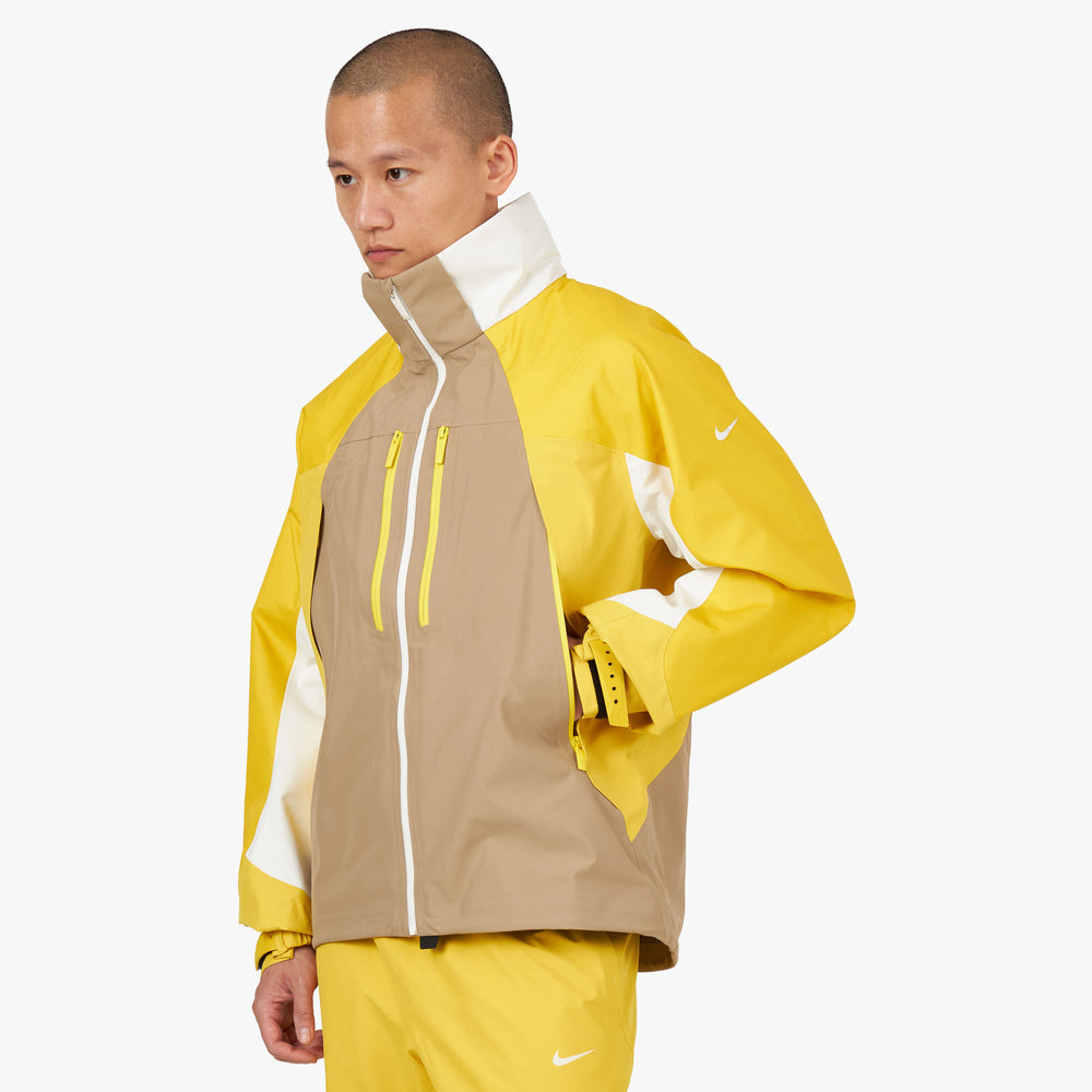 Nike NOCTA x L Art Balaclava Tech Jacket HD Khaki Vivid Sulfur Sail