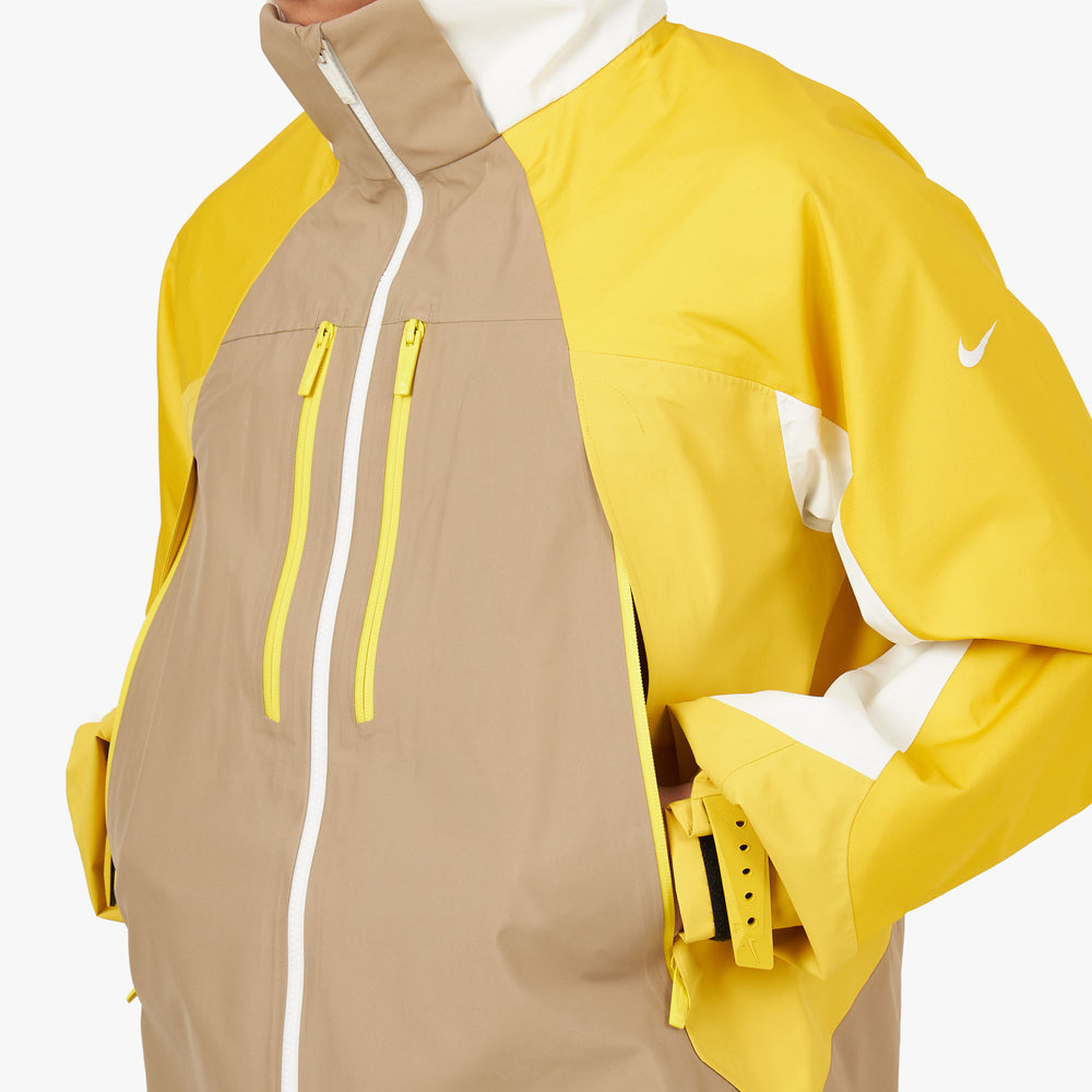 Nike NOCTA x L Art Balaclava Tech Jacket HD Khaki Vivid Sulfur Sai Livestock