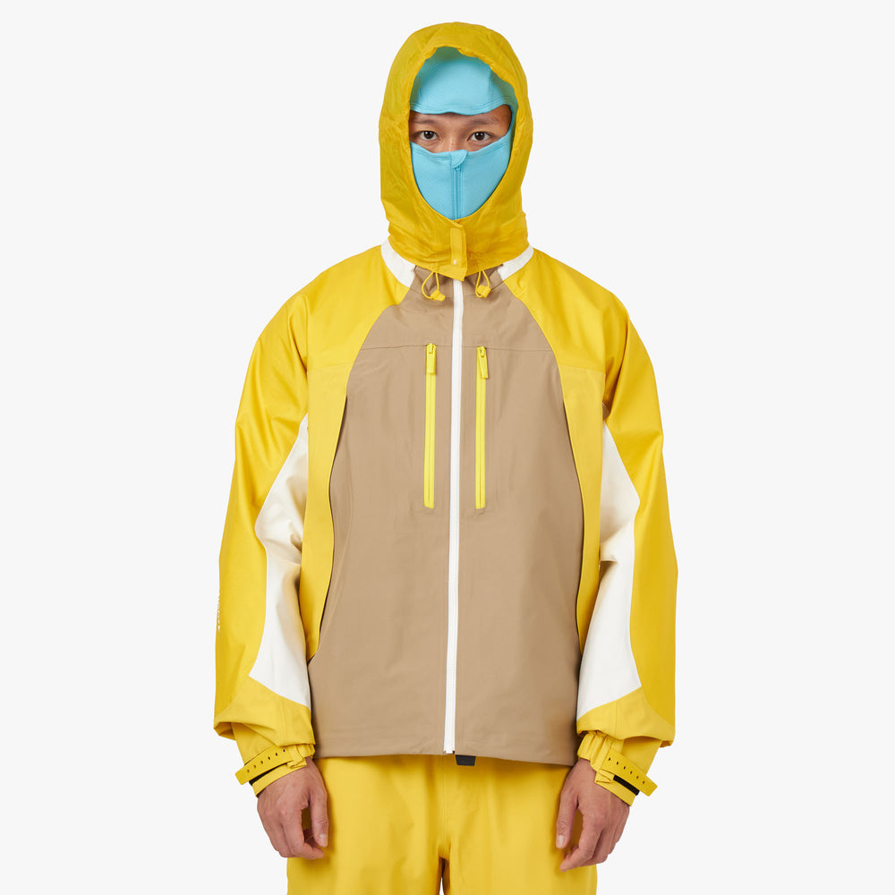 Nike NOCTA x L Art Balaclava Tech Jacket HD Khaki Vivid Sulfur Sai Livestock