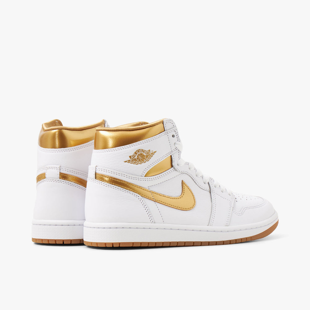 Nike jordan white new arrivals and gold