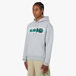 Jordan x Union x Bephies Beauty Supply Fleece Pullover Hoodie Grey Fog / Photon Dust - Stadium Green 2