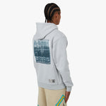 Jordan x Union x Bephies Beauty Supply Fleece Pullover Hoodie Grey Fog / Photon Dust - Stadium Green 3