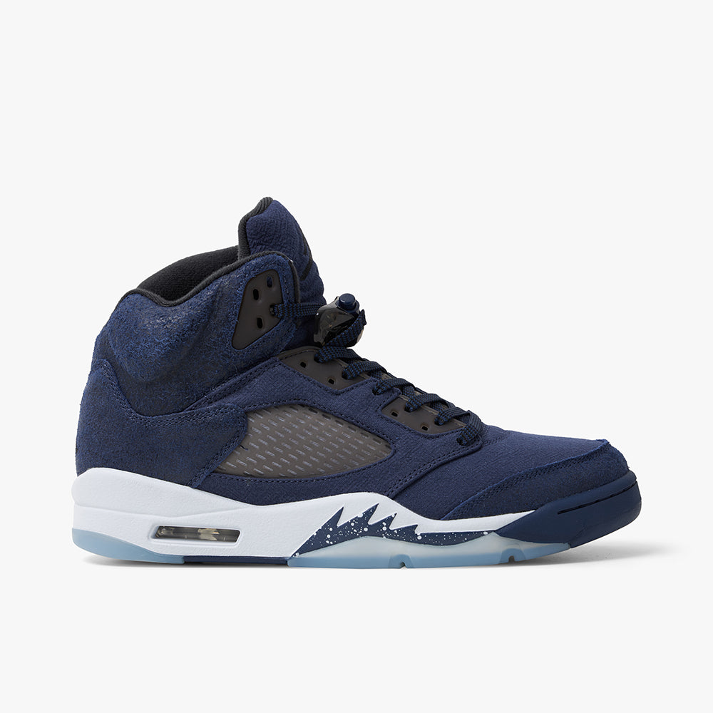 Jordan 5 Retro SE Midnight Navy Black Football Grey Livestock