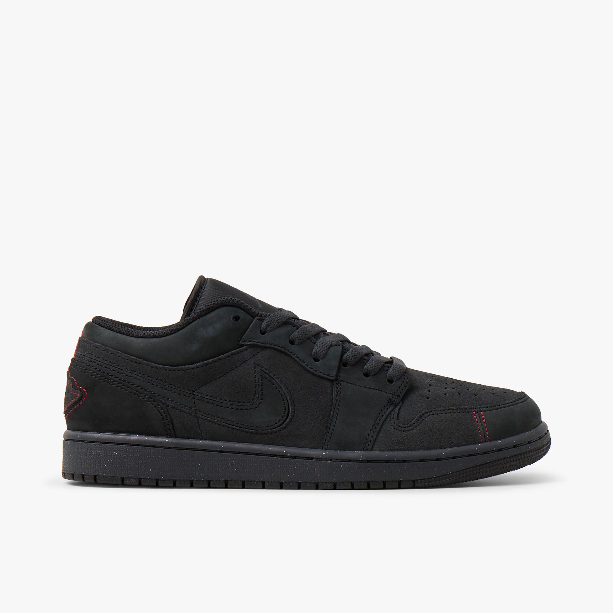 Jordan 1 Low SE Dark Smoke Grey Black Varsity Red