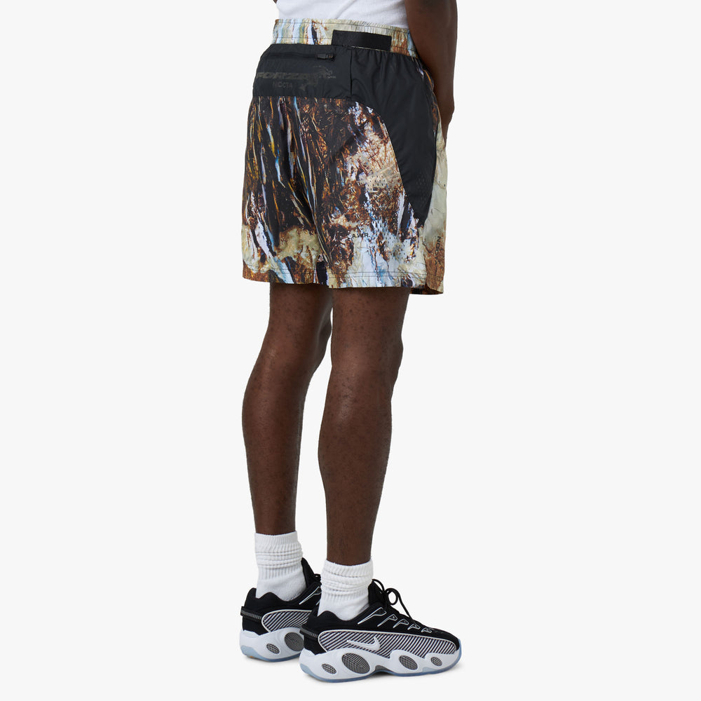 Nike NOCTA Run Short Solid Black Multi Color Black