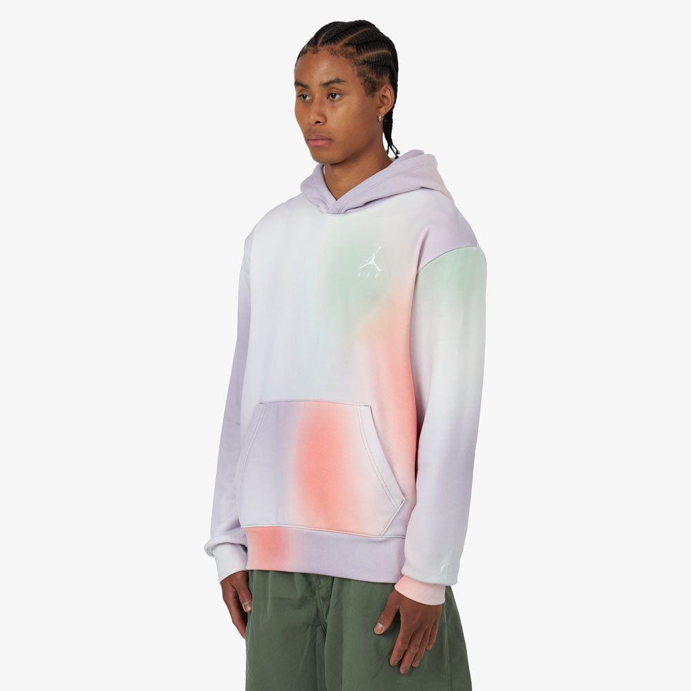 Jordan x J Balvin Fleece Pullover Hoodie Pink Glaze Livestock