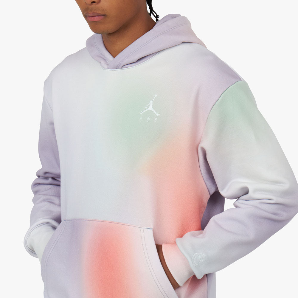 Jordan x J Balvin Fleece Pullover Hoodie Pink Glaze