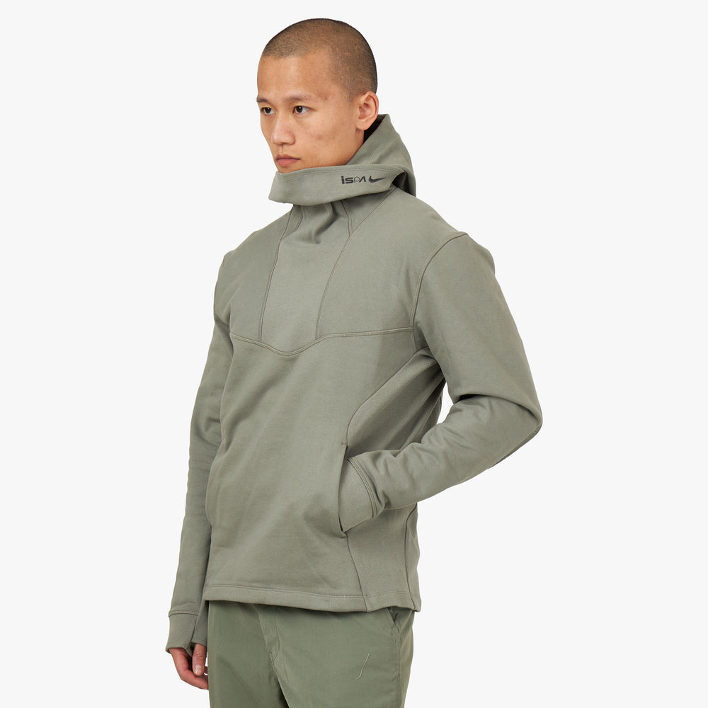 Nike ISPA Pullover Hoodie Dark Stucco Dark Stucco Opti Yellow Livestock