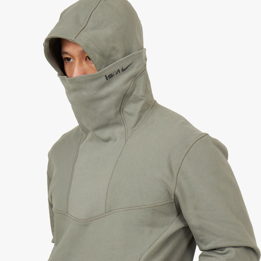 Nike ISPA Pullover Hoodie Dark Stucco Dark Stucco Opti Yellow Livestock