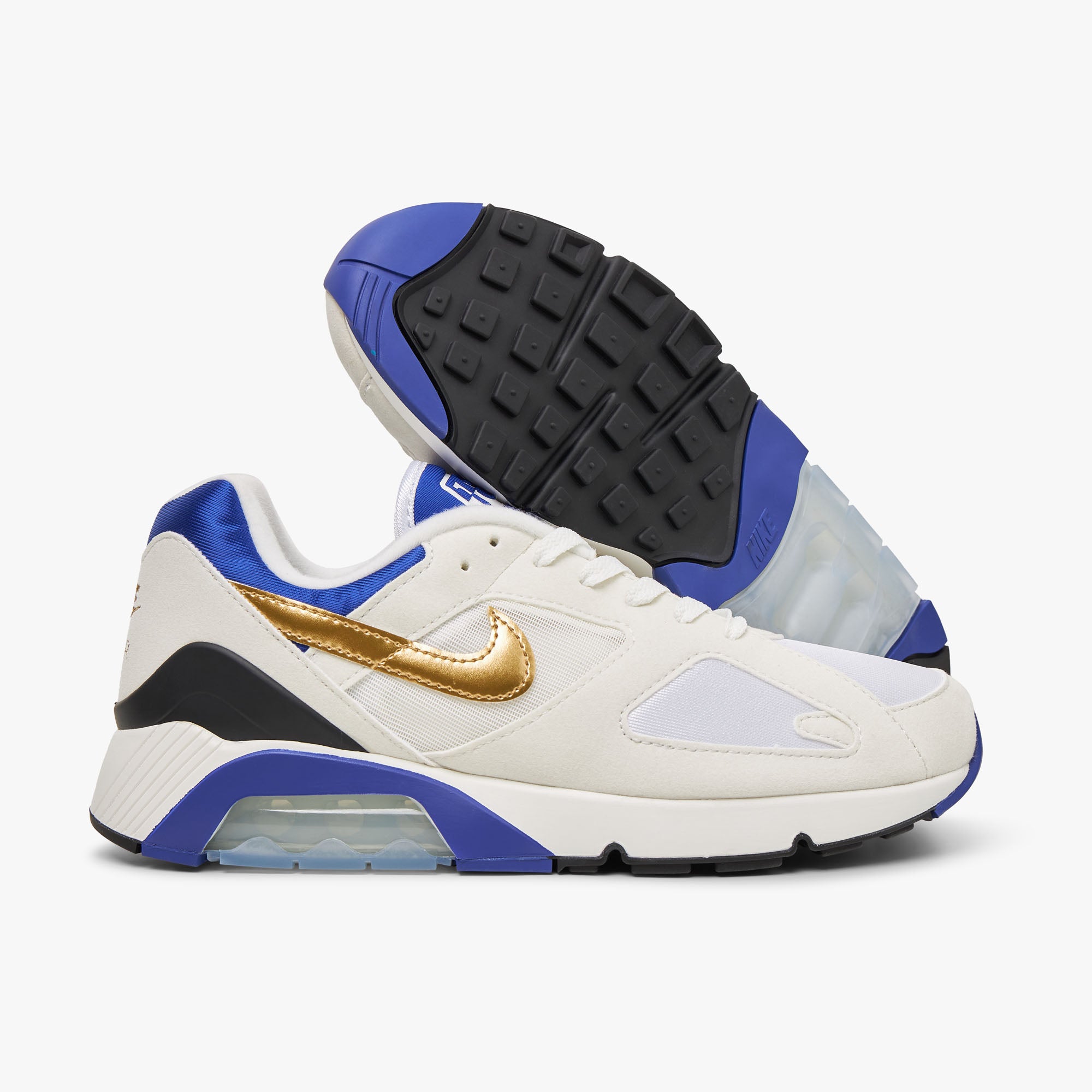 Nike Air 180 Summit White Metallic Gold Concord Livestock