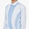 COMME des GARÇONS SHIRT Poplin Stripe Shirt Blue / Multi 4