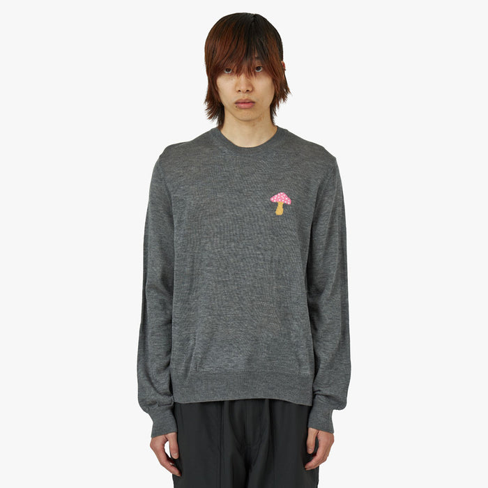 COMME des GARÇONS SHIRT Brett Westfall Knit Sweater / Brown 1