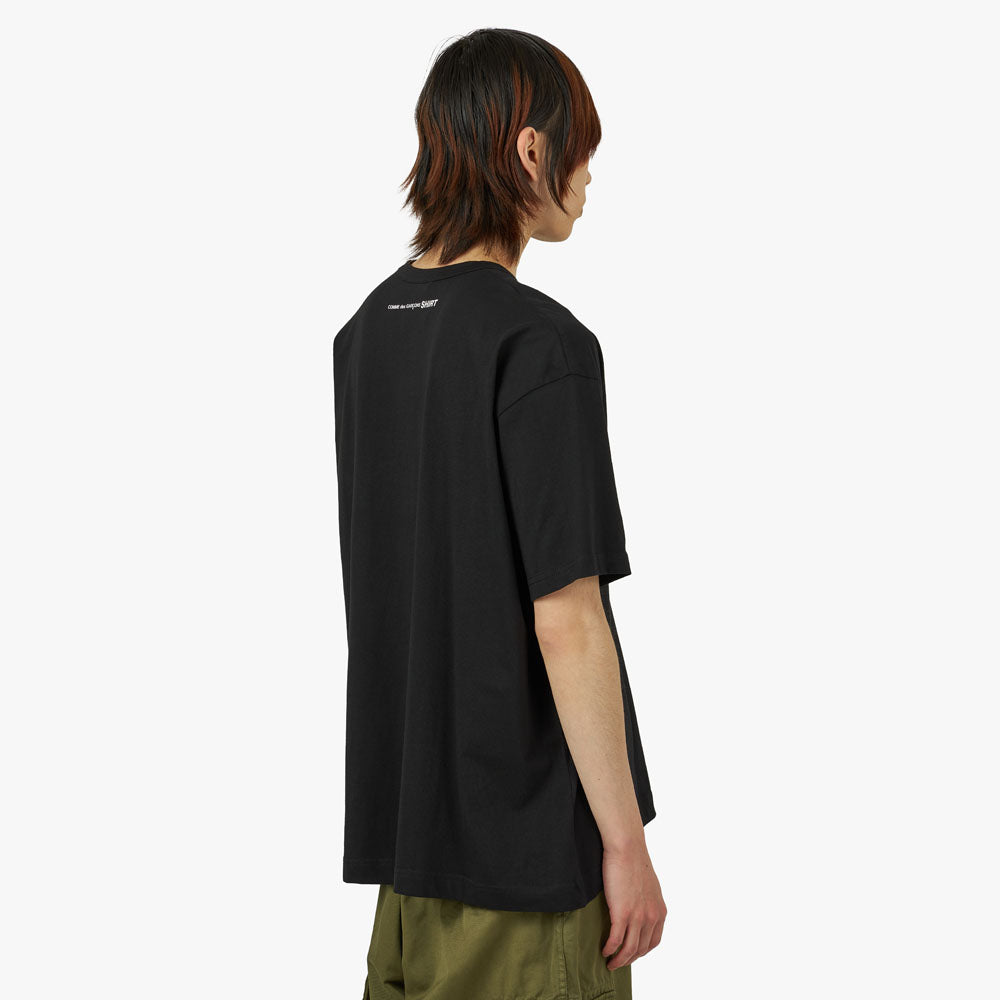 Comme des garçons t shirt noir best sale