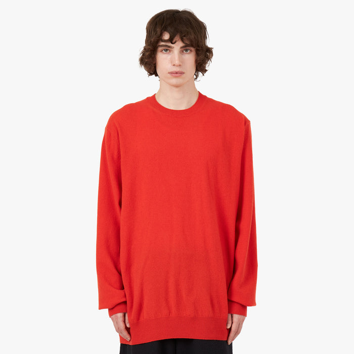 COMME des GARÇONS SHIRT Oversized Crewneck / Orange 1