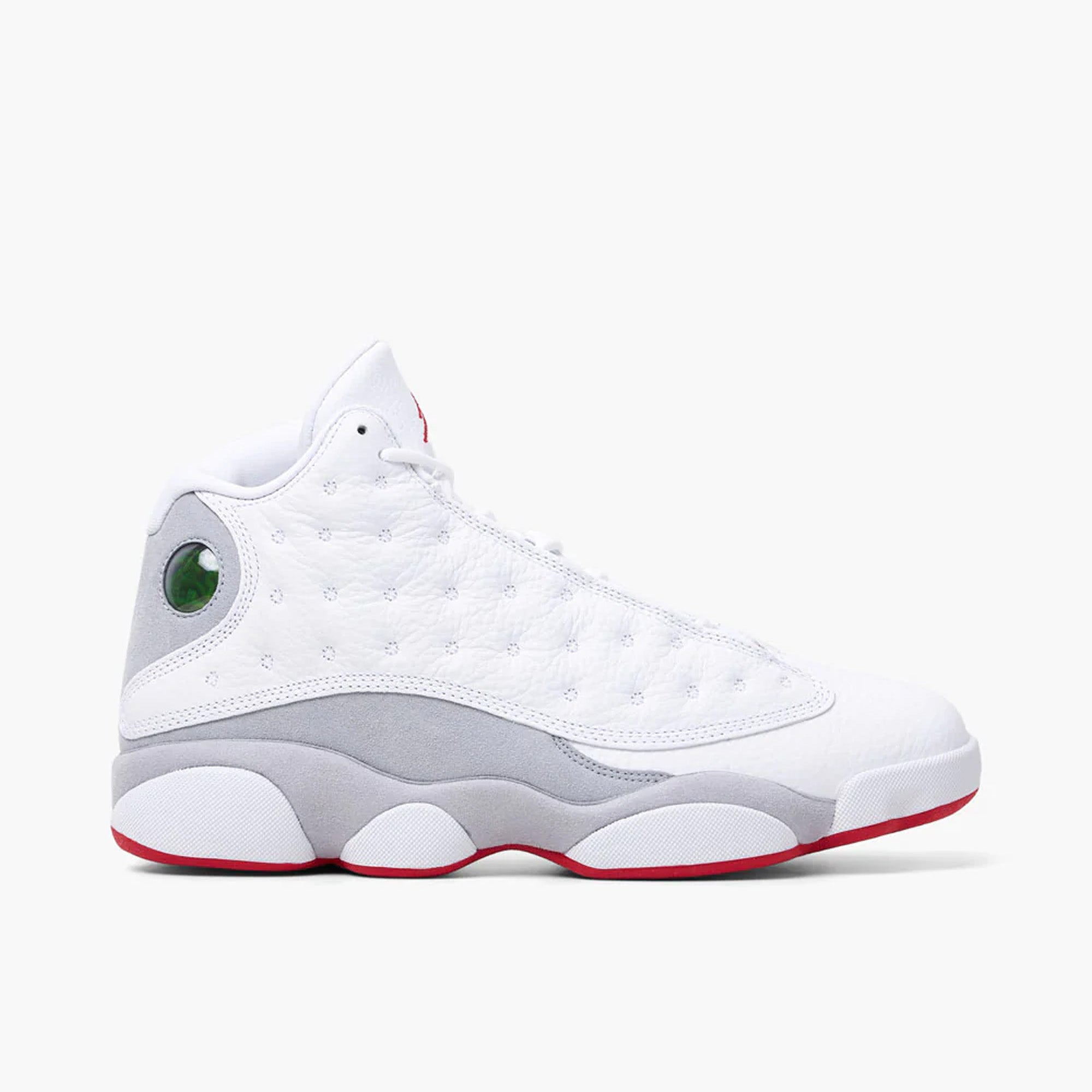 13 jordans white red sales